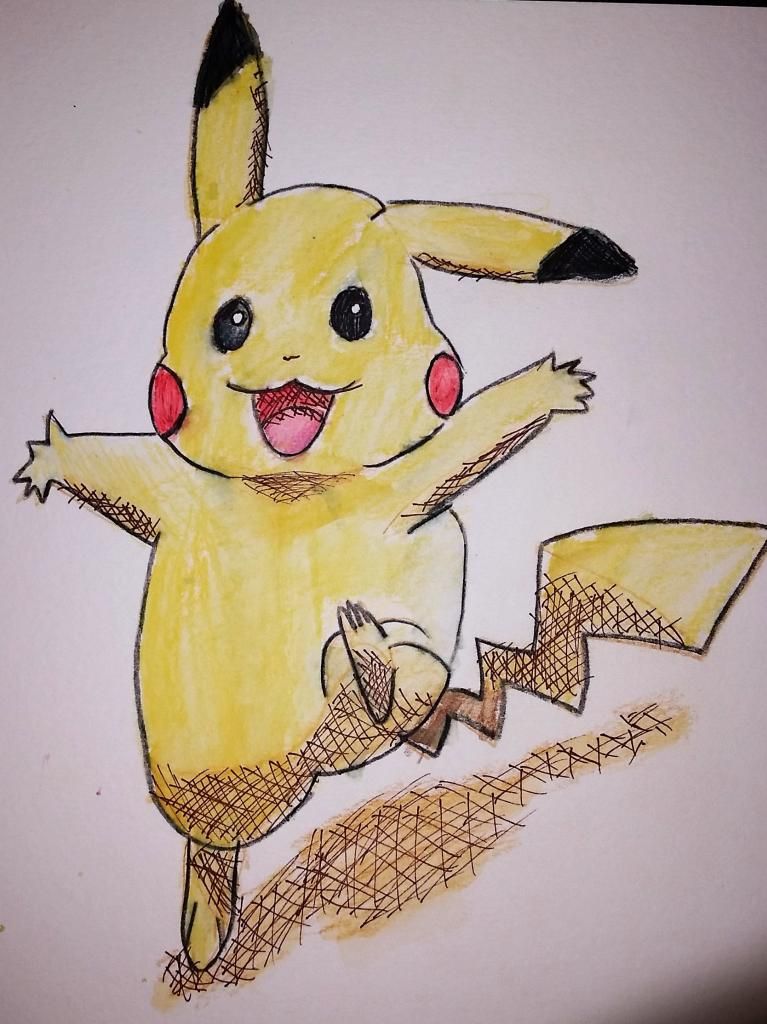 365 Sketch 2015: Day 3: Pikachu