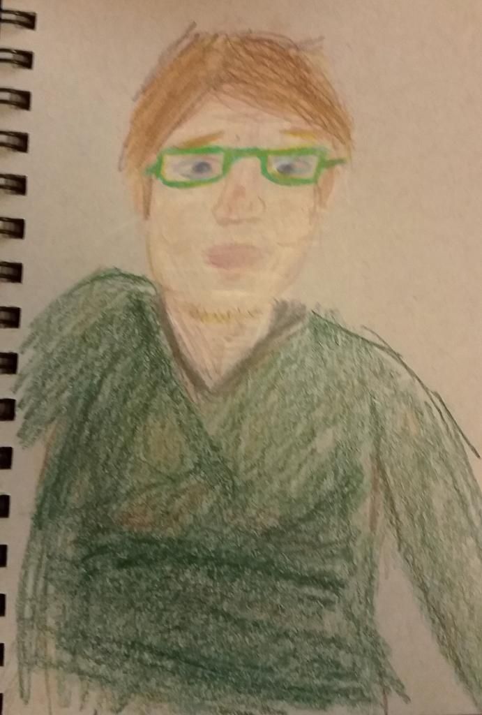 365 Sketch 2015: Day 11: Self Portrait