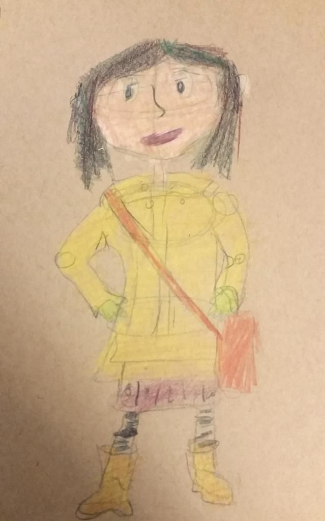 365 Sketch 2015: Day 12: Coraline