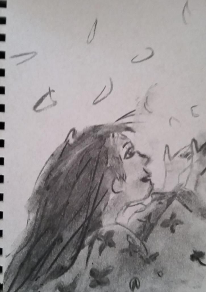 365 Sketch 2015: Day 15: The Tale of Princess Kaguya