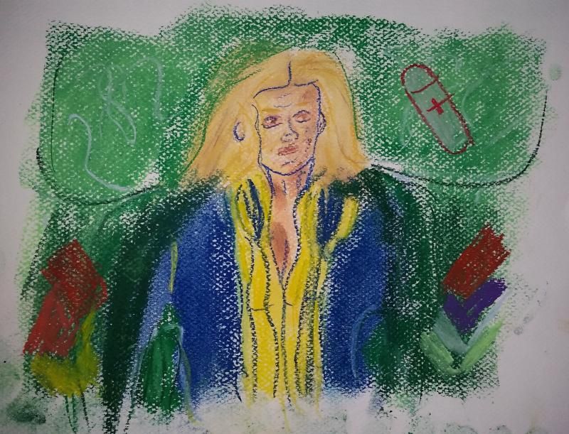 365 Sketch 2015: Day 23: Only Lovers Left Alive