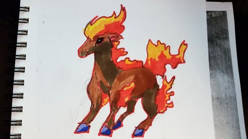 365 Sketch 2015: Day 27: Ponyta