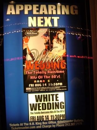 White Wedding Poster