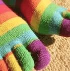 Feelin the Buzz toesocks