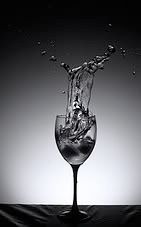 Redefining glug-glug. water 1
