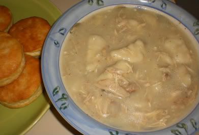 Chicken and dumplings