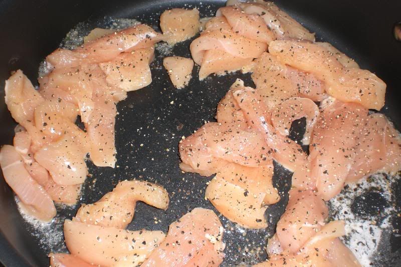 creamy chicken and bowtie pasta