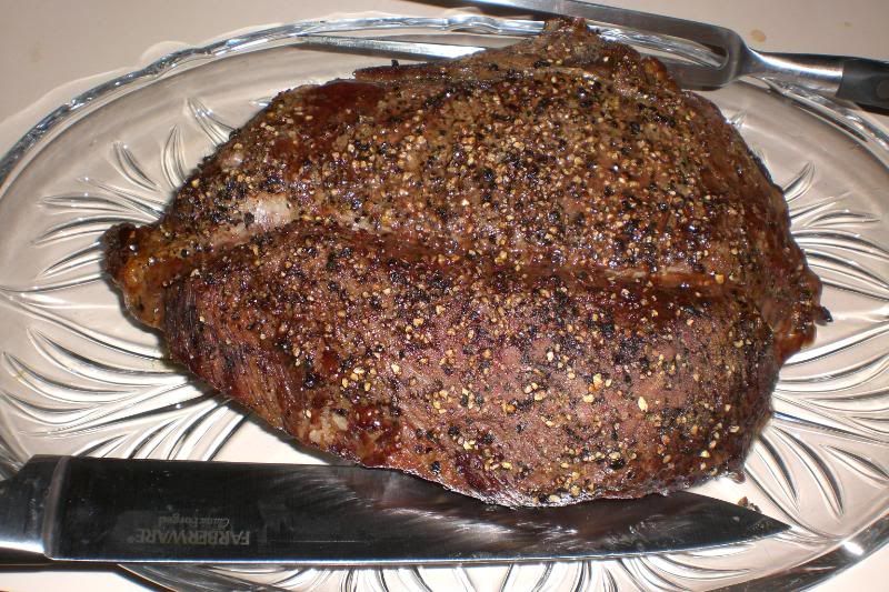 Garlic Pepper Roast Beef