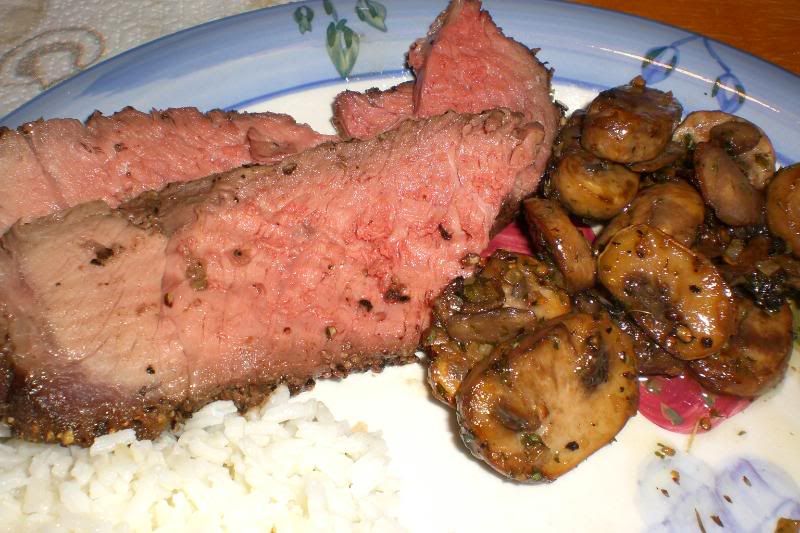 Garlic Pepper Roast Beef