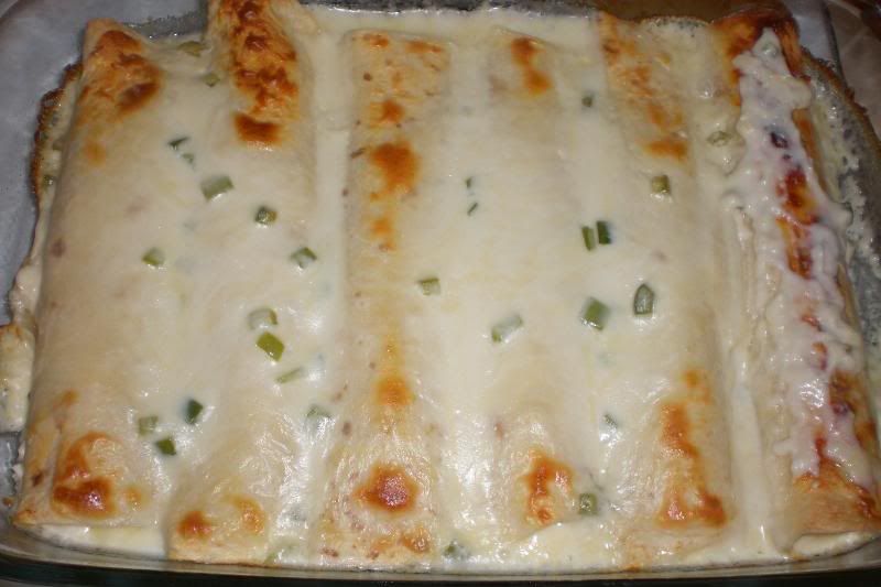 Sour Cream Enchiladas