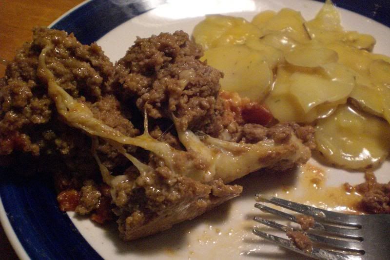 Cheesy Cheaters Italian Meatloaf