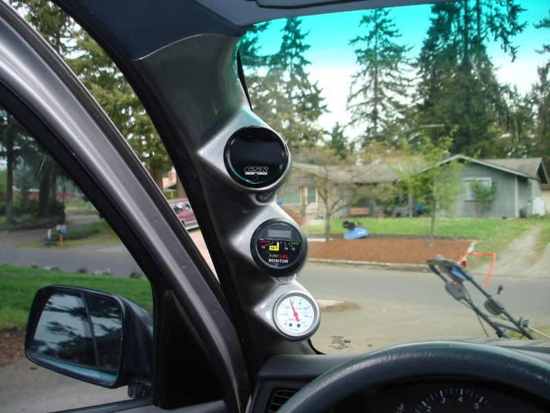 3 gauge pillar pod for a 97 Toyota Forum