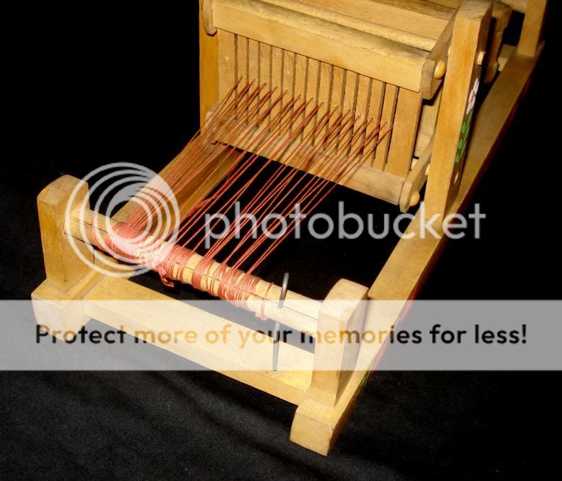 Vintage Wooden Small Child WEAVING LOOM  