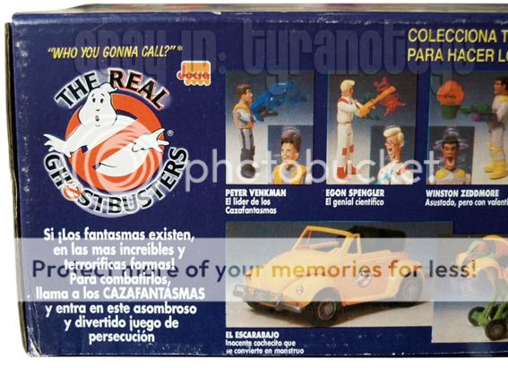 REAL GHOSTBUSTERS Nutrona Blaster MIB JOCSA Argentina RGB Stantz 