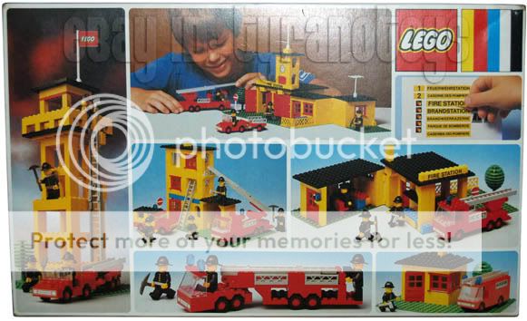 LEGO 374 Fire Station MIB Vintage HTF DENMARK 1978 RARE  