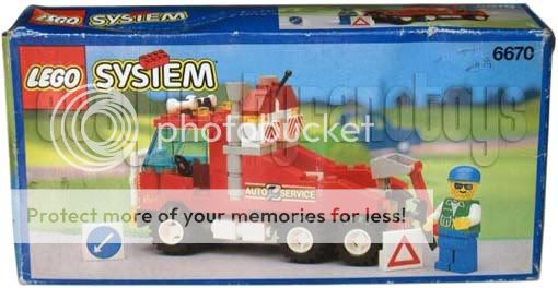 LEGO 6670 SYSTEM Rescue Rig MISB Unopened Denmark 1993 Vintage set 